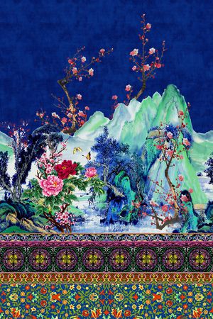 民族风印花华亿平台图片