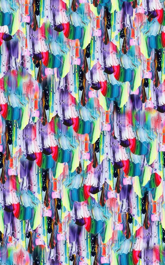 抽象印花华亿平台图片