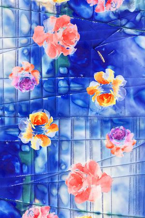 抽象印花华亿平台图片