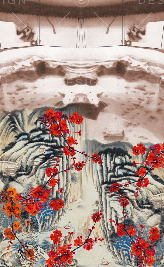 肌理印花华亿平台图片