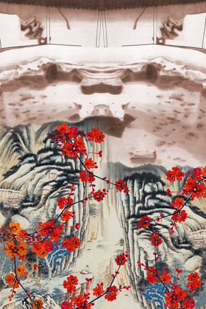 肌理印花华亿平台图片