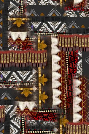 民族风印花华亿平台图片