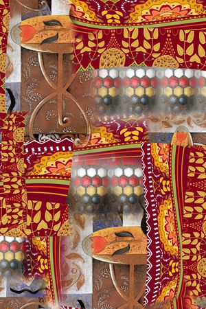 民族风印花华亿平台图片