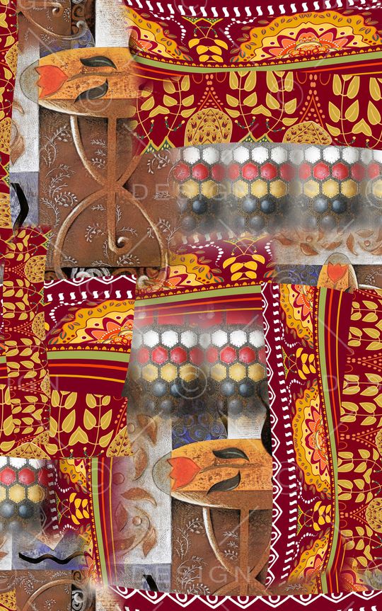 民族风印花华亿平台图片