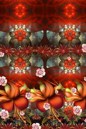 民族风印花华亿平台图片