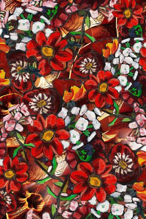 小碎花印花华亿平台图片