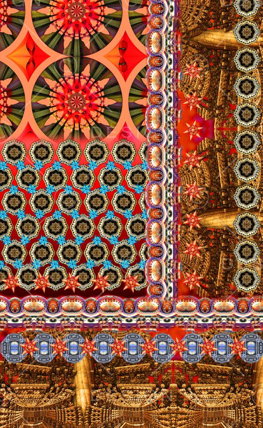 民族风印花华亿平台图片