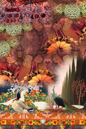 民族风印花华亿平台图片