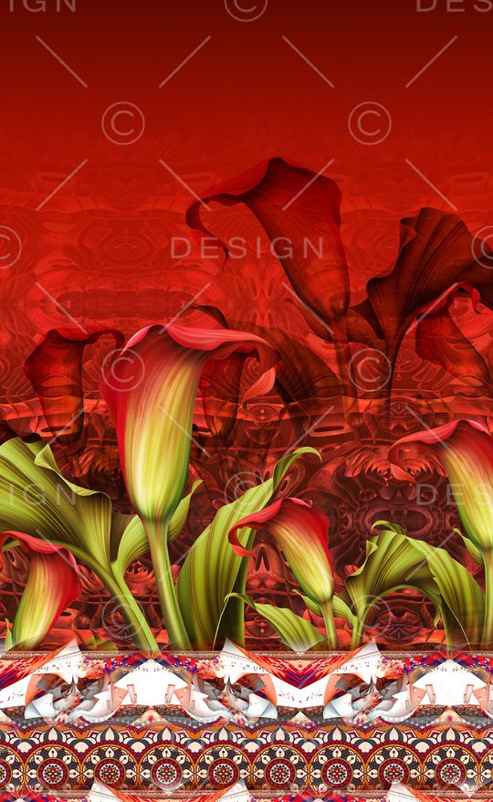 民族风印花华亿平台图片