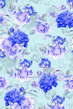 植物印花华亿平台图片