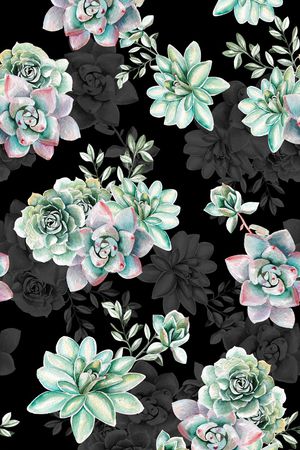 植物印花华亿平台图片