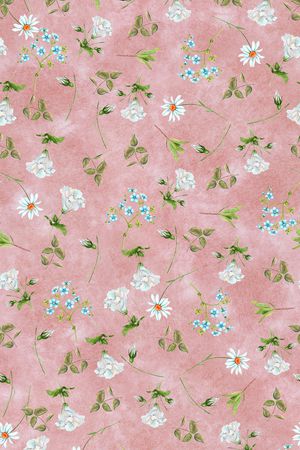 小碎花印花华亿平台图片