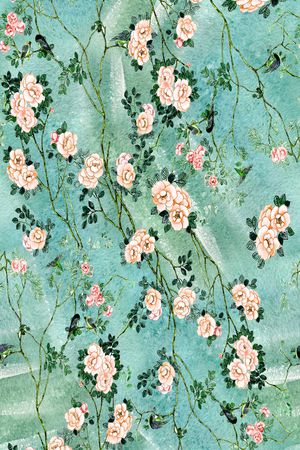 小碎花印花华亿平台图片