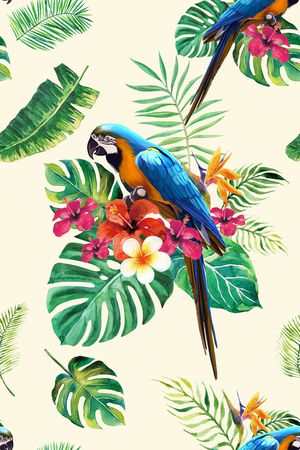 绿植树叶印花华亿平台图片