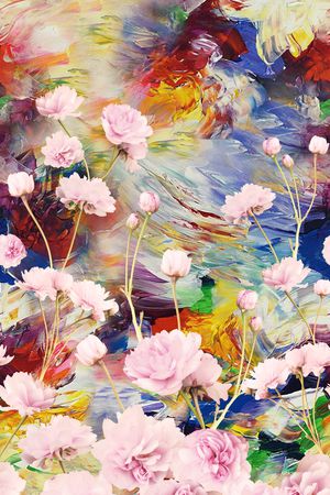 中老年印花华亿平台图片