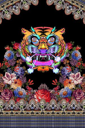 大牌风印花华亿平台图片