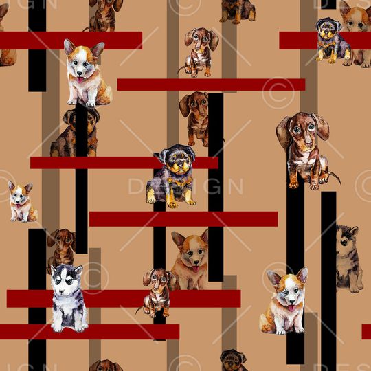 几何印花华亿平台图片