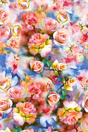 抽象印花华亿平台图片