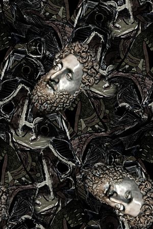 复古印花华亿平台图片