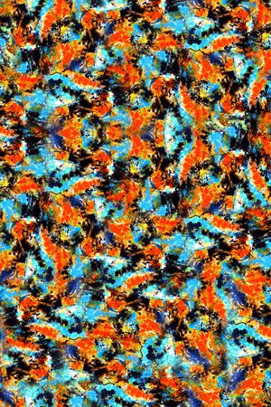 抽象印花华亿平台图片