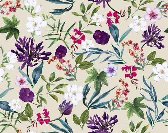 小碎花印花华亿平台图片