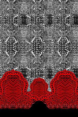 大牌风印花华亿平台图片