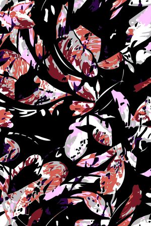 复古印花华亿平台图片