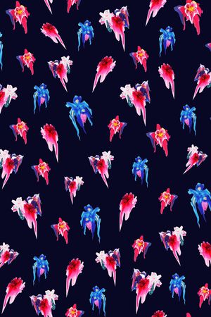 小碎花印花华亿平台图片