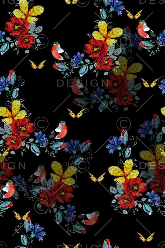 大牌风印花华亿平台图片