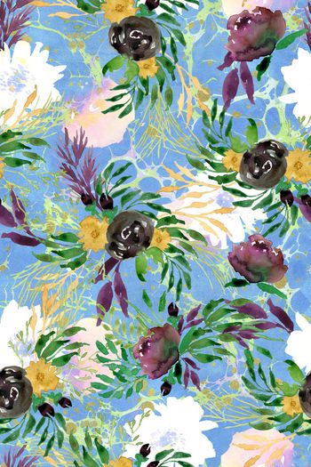 中老年印花华亿平台图片