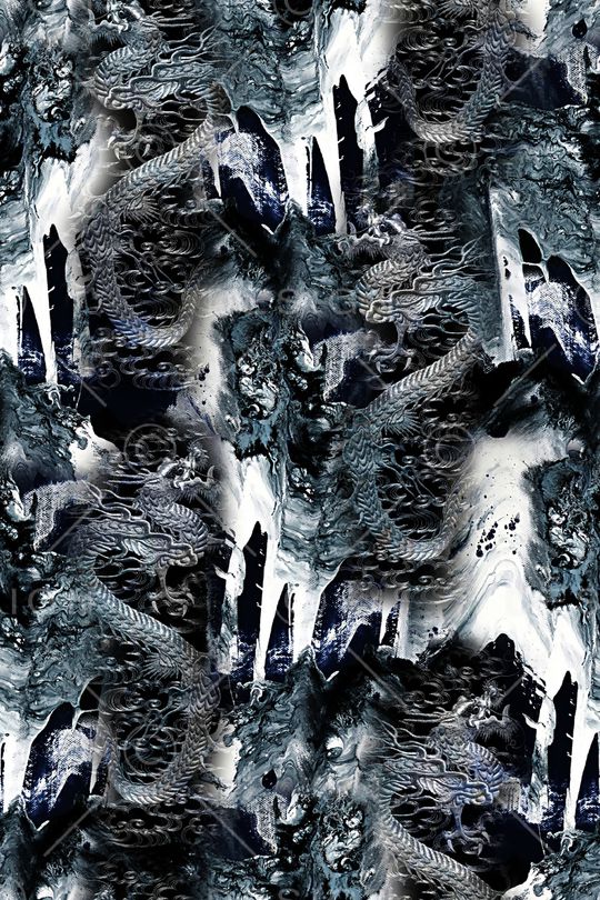 复古印花华亿平台图片