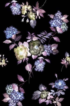 复古印花华亿平台图片