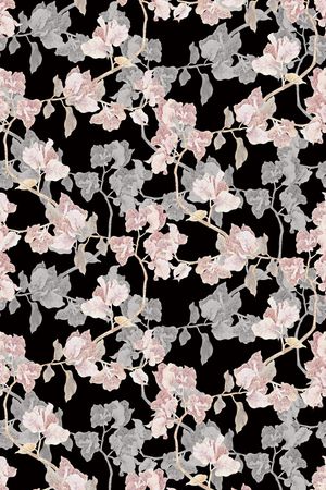 鸢尾花印花华亿平台图片