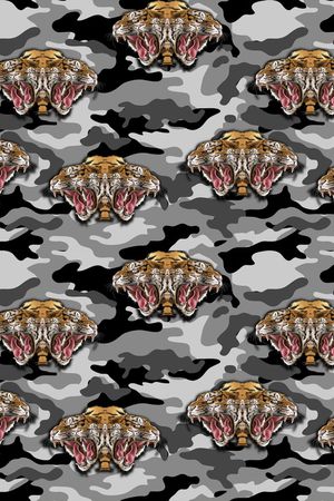 几何印花华亿平台图片