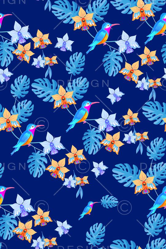 兰花印花华亿平台图片