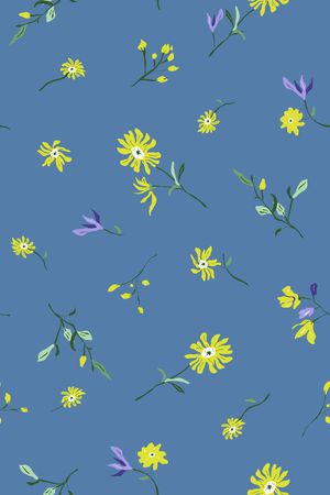 小碎花印花华亿平台图片