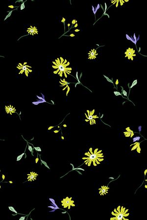 小碎花印花华亿平台图片