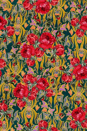 植物印花华亿平台图片