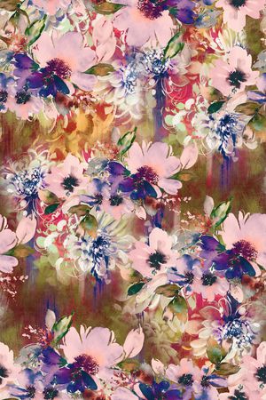 抽象印花华亿平台图片