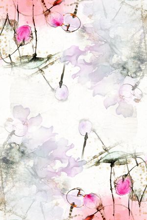 荷花印花华亿平台图片