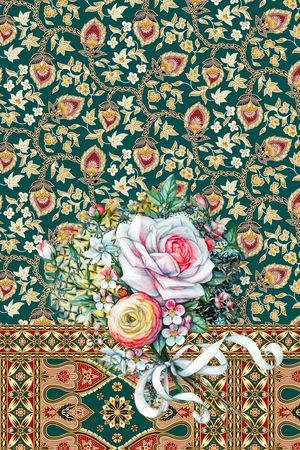 民族风印花华亿平台图片