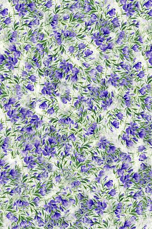 小碎花印花华亿平台图片