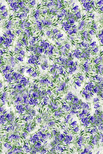 小碎花印花华亿平台图片