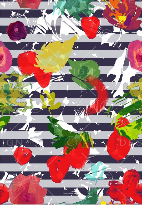 抽象印花华亿平台图片