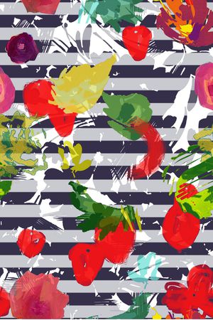 抽象印花华亿平台图片