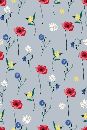 小碎花印花华亿平台图片