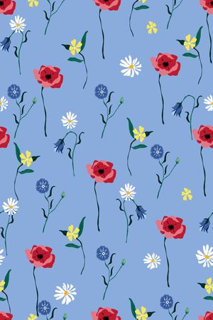 小碎花印花华亿平台图片