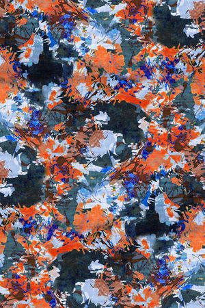 连衣裙印花华亿平台图片