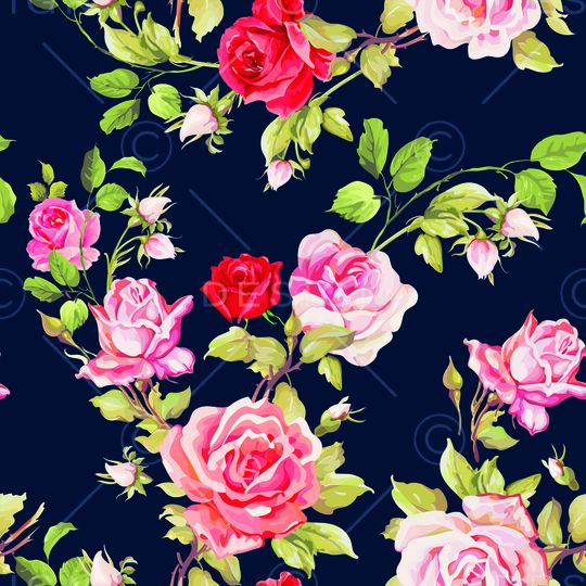 植物印花华亿平台图片