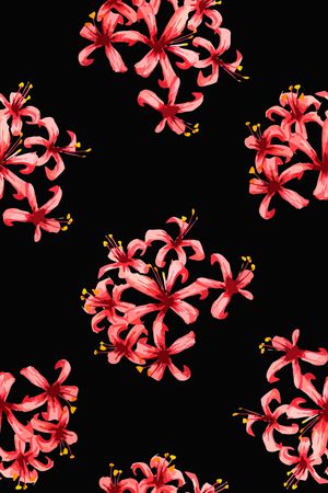 绣球花印花华亿平台图片